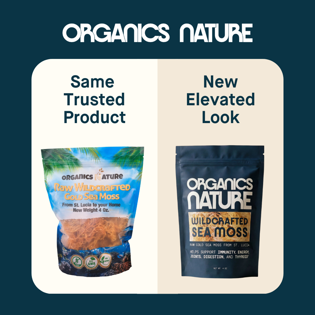 Raw Wildcrafted Sea Moss 4oz