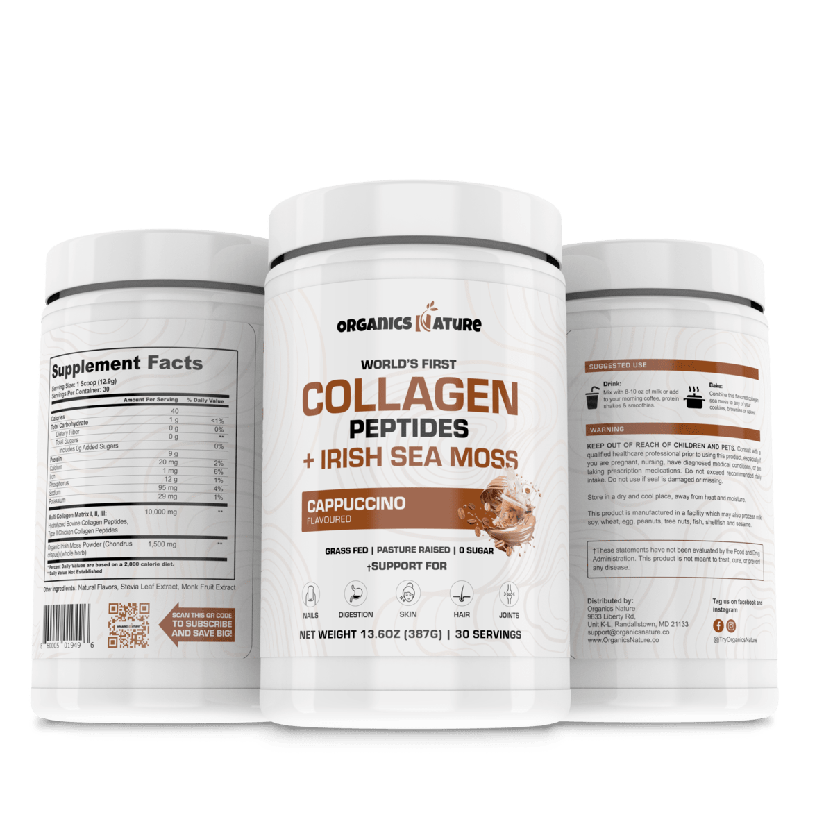 Cappuccino Collagen Sea Moss