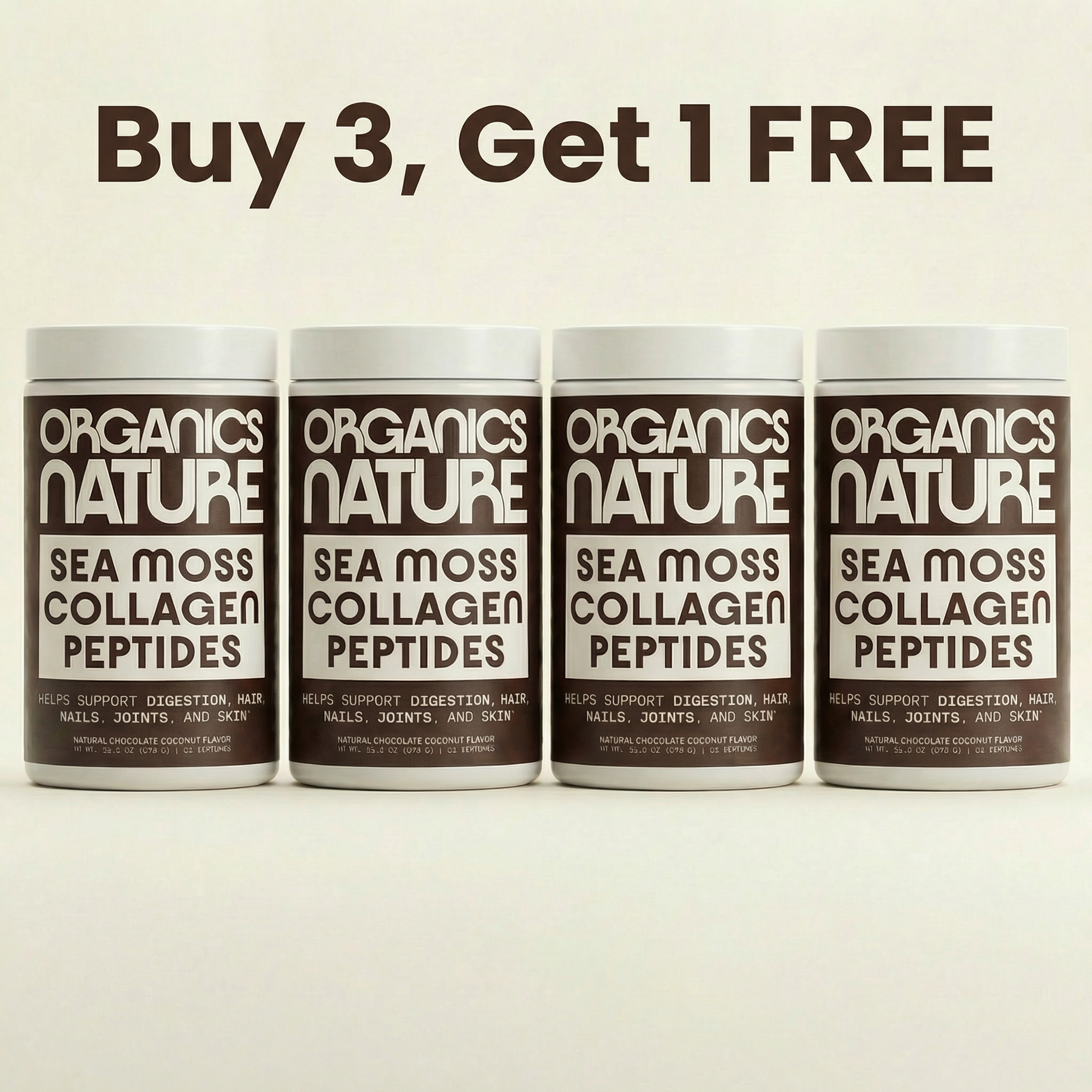 Limited Edition Chocolate-Coconut Collagen Sea Moss