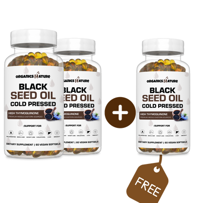 Cold Pressed Black Seed Oil - 3 Bottles