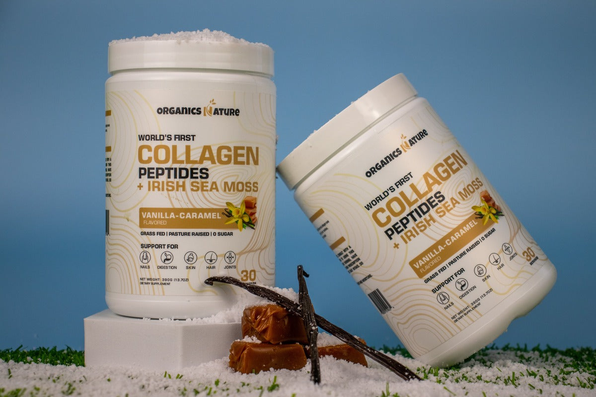 World's 1st collagen sea moss